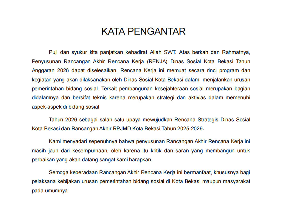 RANCANGAN AKHIR RENCANA STRATEGIS