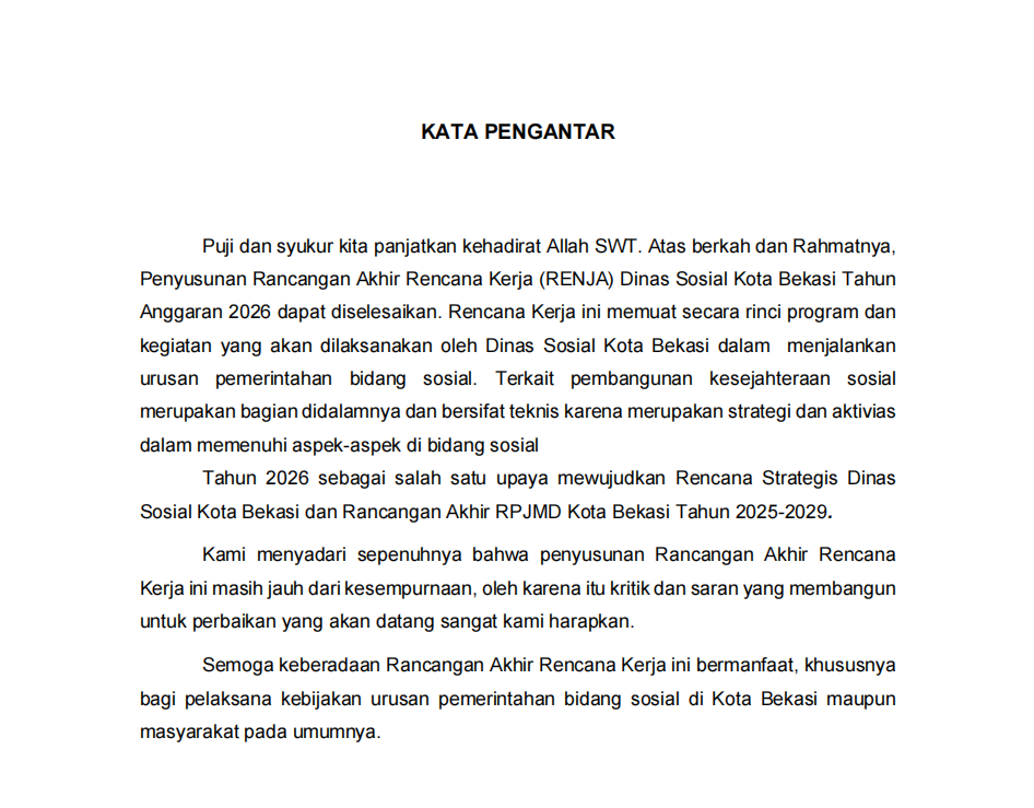 RANCANGAN AKHIR RENCANA KERJA